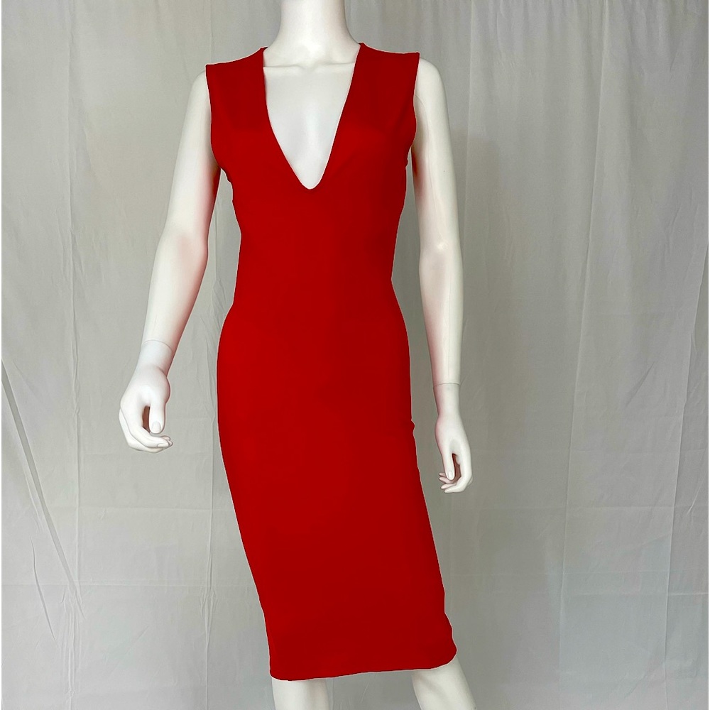 Red Guess Dress with open back